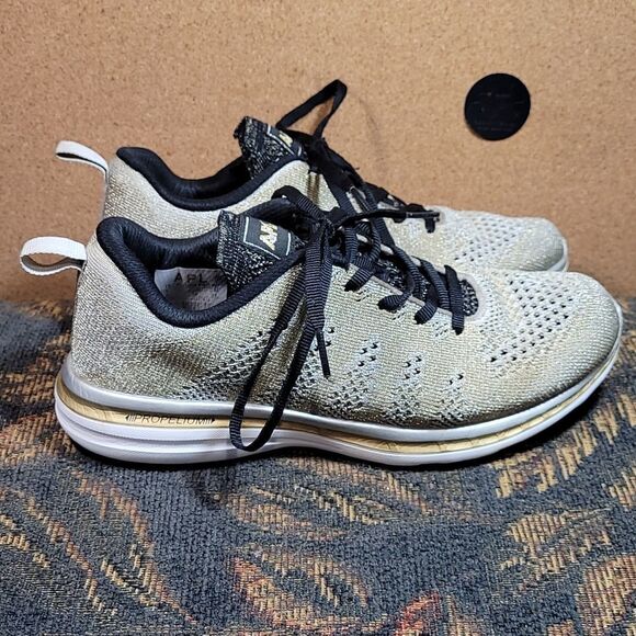 APL Women's Metallic TechLoom Pro Propelium Sneakers- Size 7.5 - Picture 2 of 8